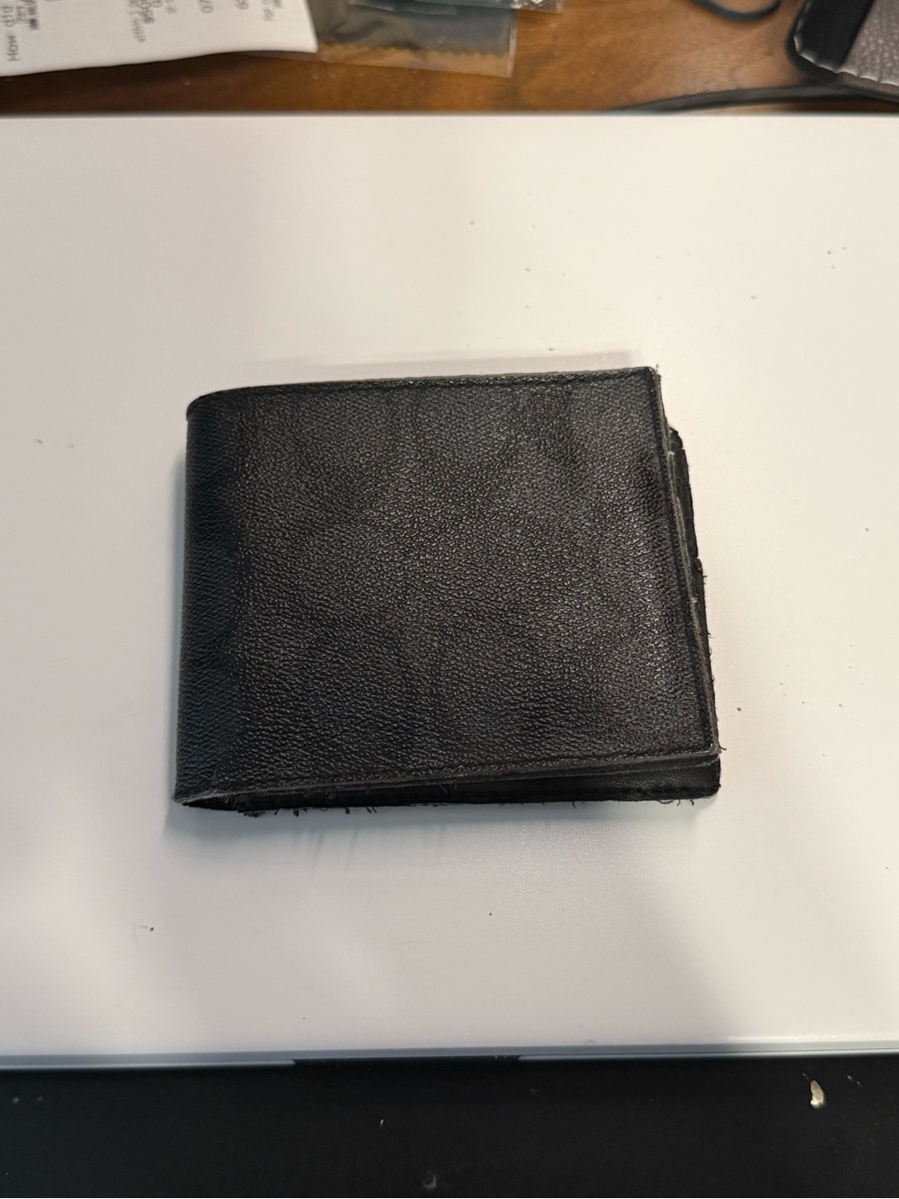 Coach Mens Bifold Wallet in Signature Canvas Charcoal Grey